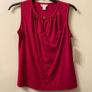 LIZ CLAIBORNE Polynesian Floral Top